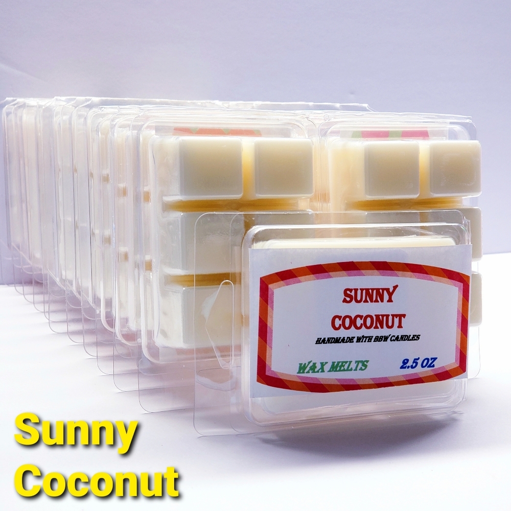 SUNNY COCONUT -Bath & Body Works Candle Wax Melts- $8 per Pack